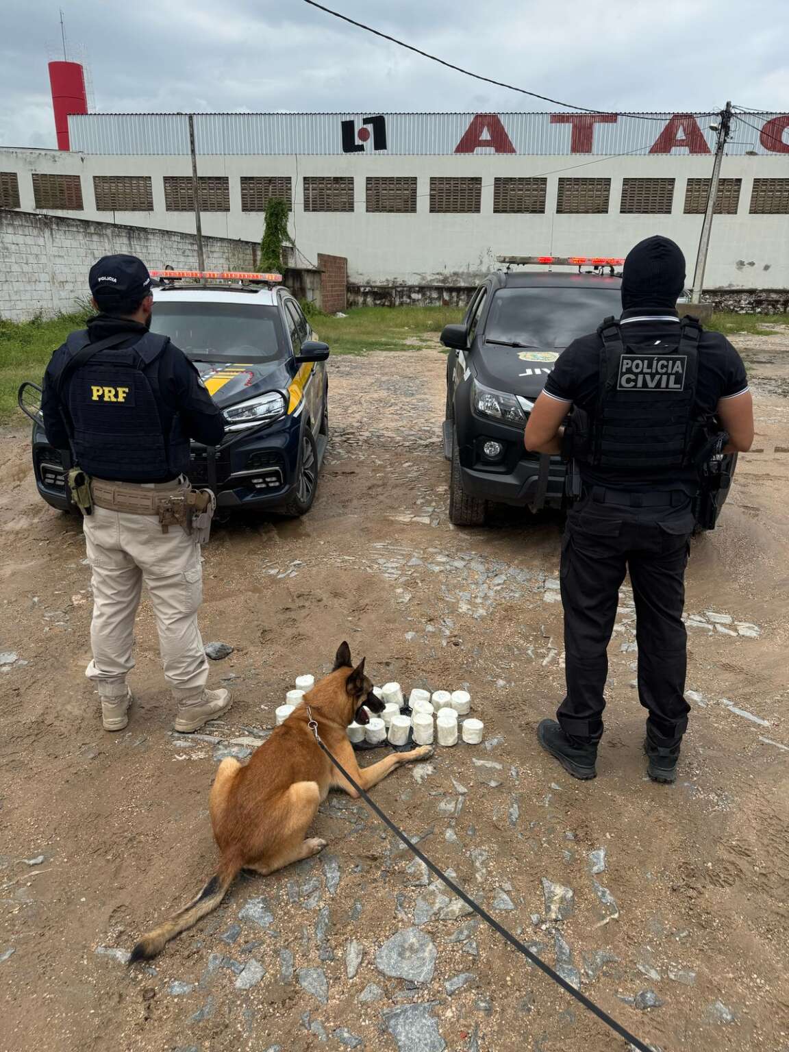 Ação integrada da PCCE e PRF resulta na apreensão de mais de 8 kg de cocaína em Várzea Alegre