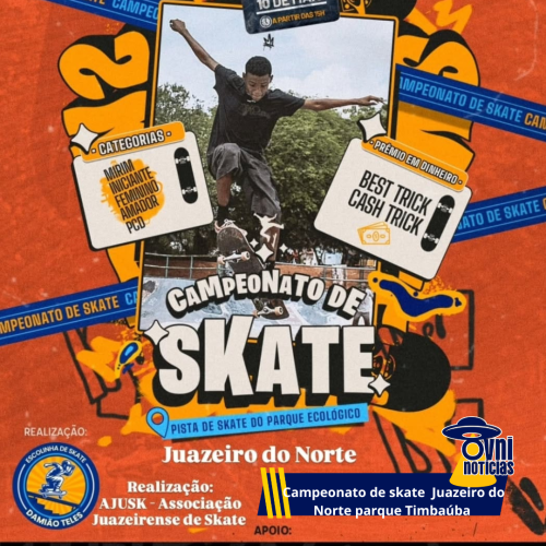 Escolinha de Skate Social celebra 15 anos com campeonato e programação cultural no Parque das Timbaúbas