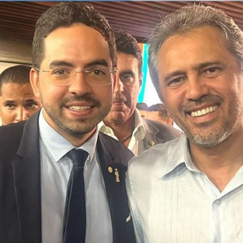 Deputado Davi de Raimundão vai ao encontro do governador levando os prefeitos de Caririaçu, Araripe e Farias Brito